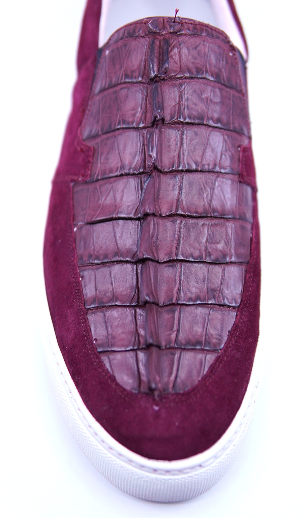 Suede & Croc Tail Sneakers US 10 image 1
