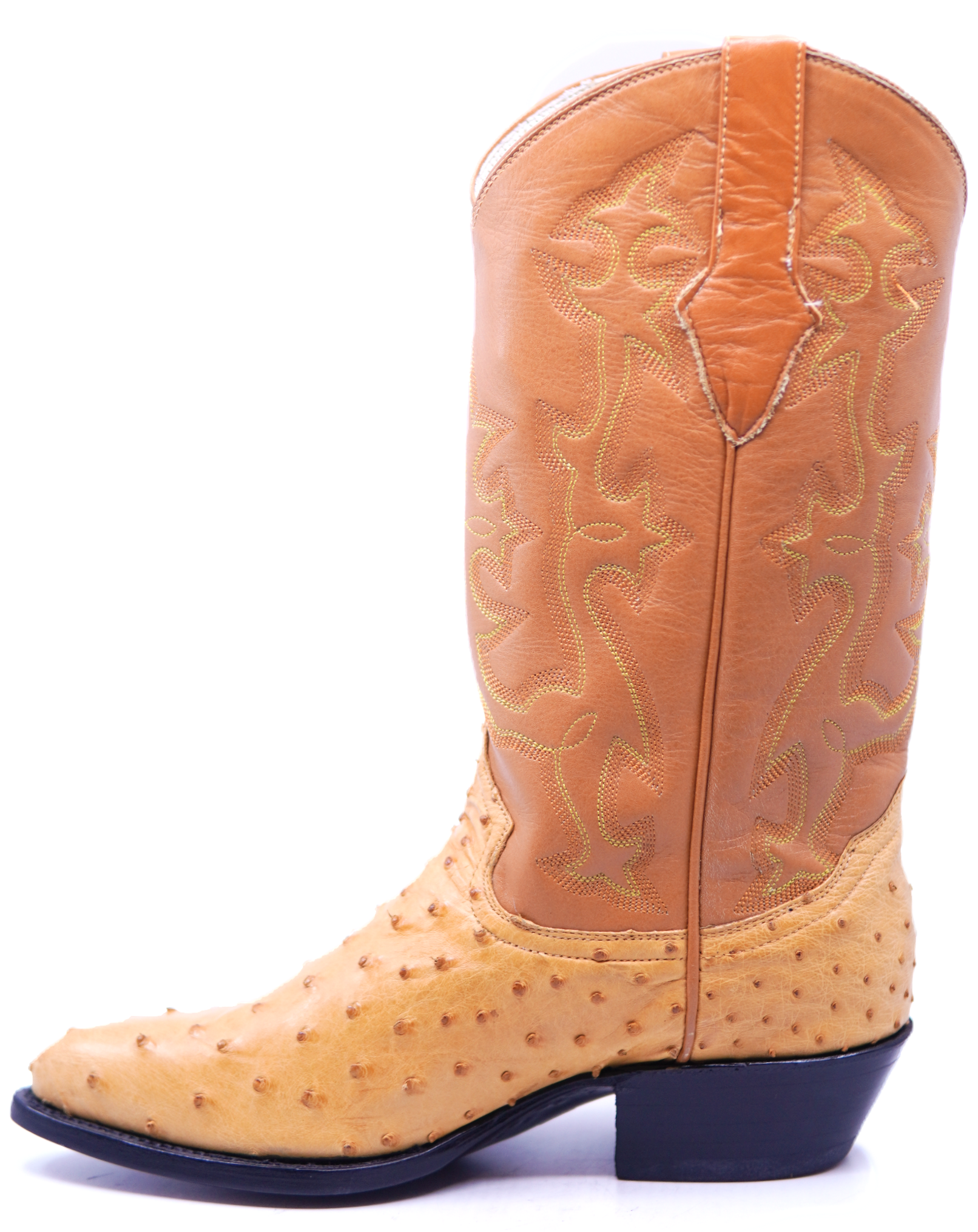 Buttercup Ostrich Cowboy Boots image 1
