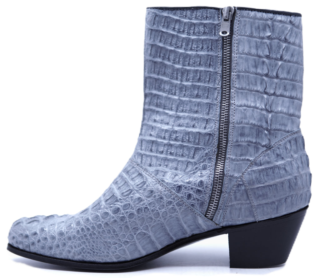 Genuine Hornback Crocodile Botin 8-US Women's image 1