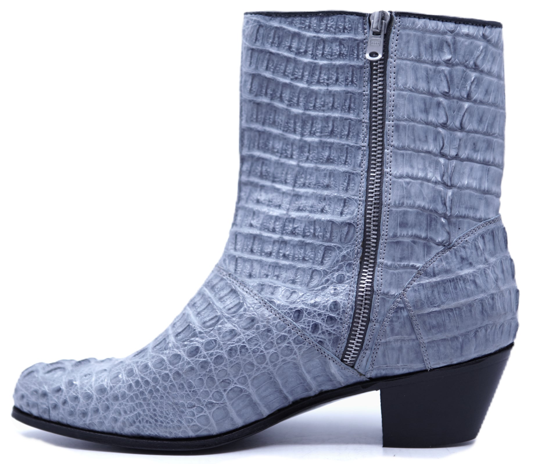 Genuine Hornback Crocodile Botin 8-US Women's image 1