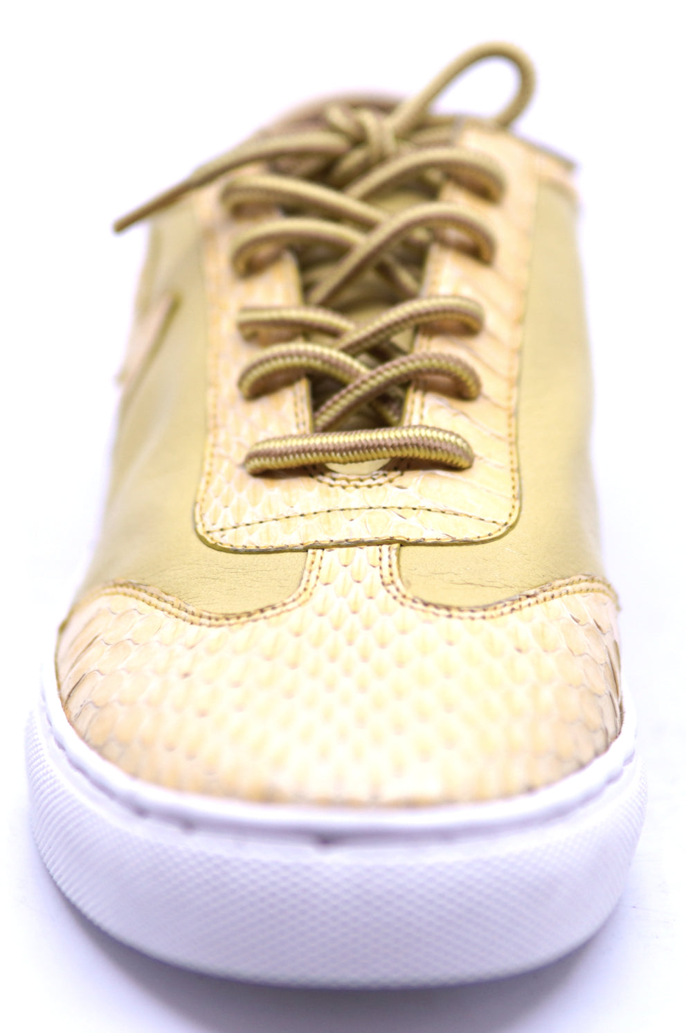 Genuine Leather & Python Sneakers image 2