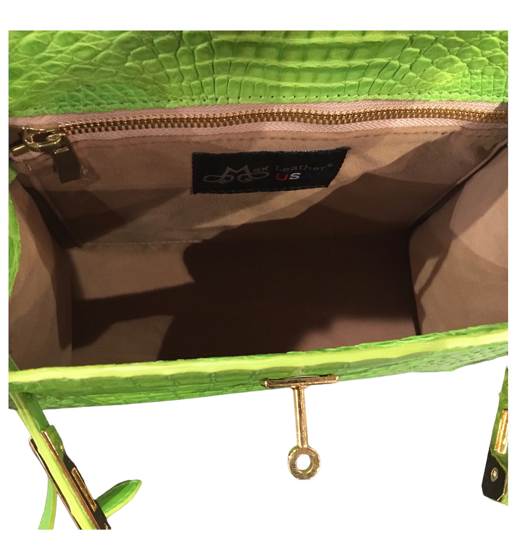 Genuine Green Crocodile Purse image 5
