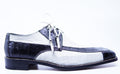 Black & White Full Crocodile Dress Shoes US Men's 9.5 image 0