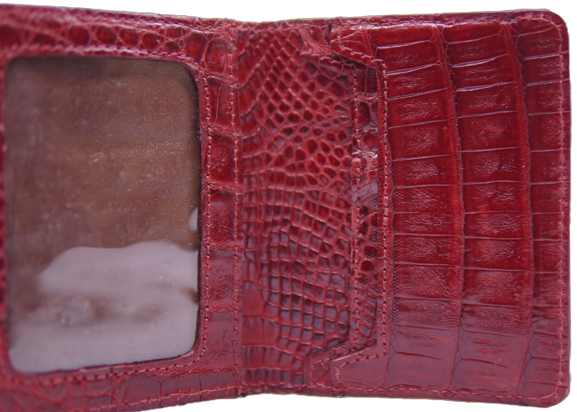 Genuine Alligator Card Holder image 2