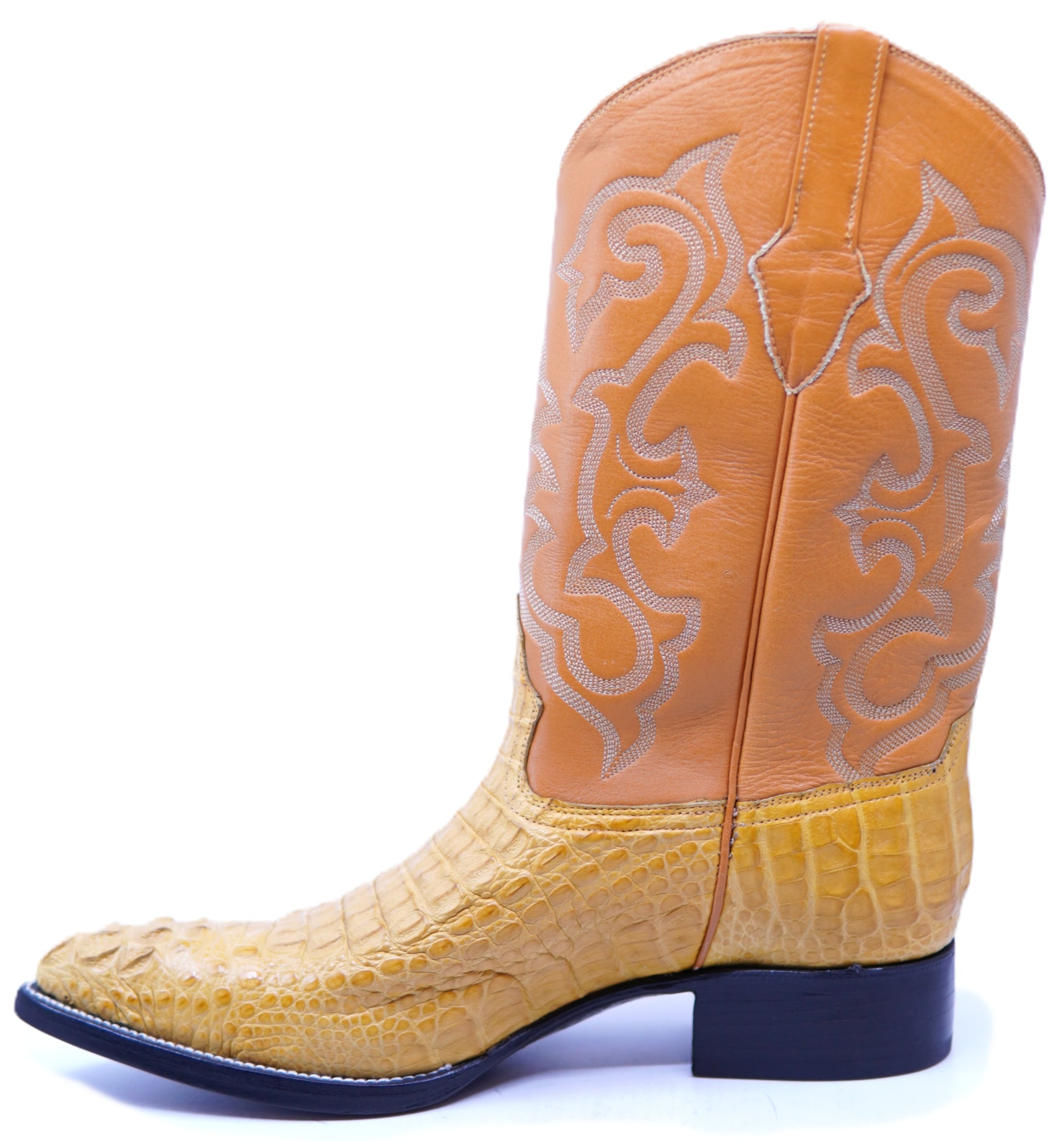 Buttercup Hornback Caiman Cowboy Boots image 1