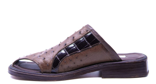Brown Alligator & Ost Sandal US 10 image 1