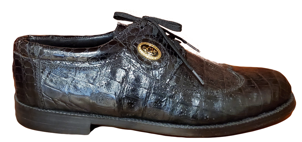 Black Crocodile Golf Shoe US Men's 10 image 0