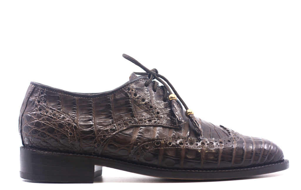 Crocodile Belly Wingtip US Men's 7.5 image 0