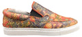 Full snake floral print Sneaker  image 0