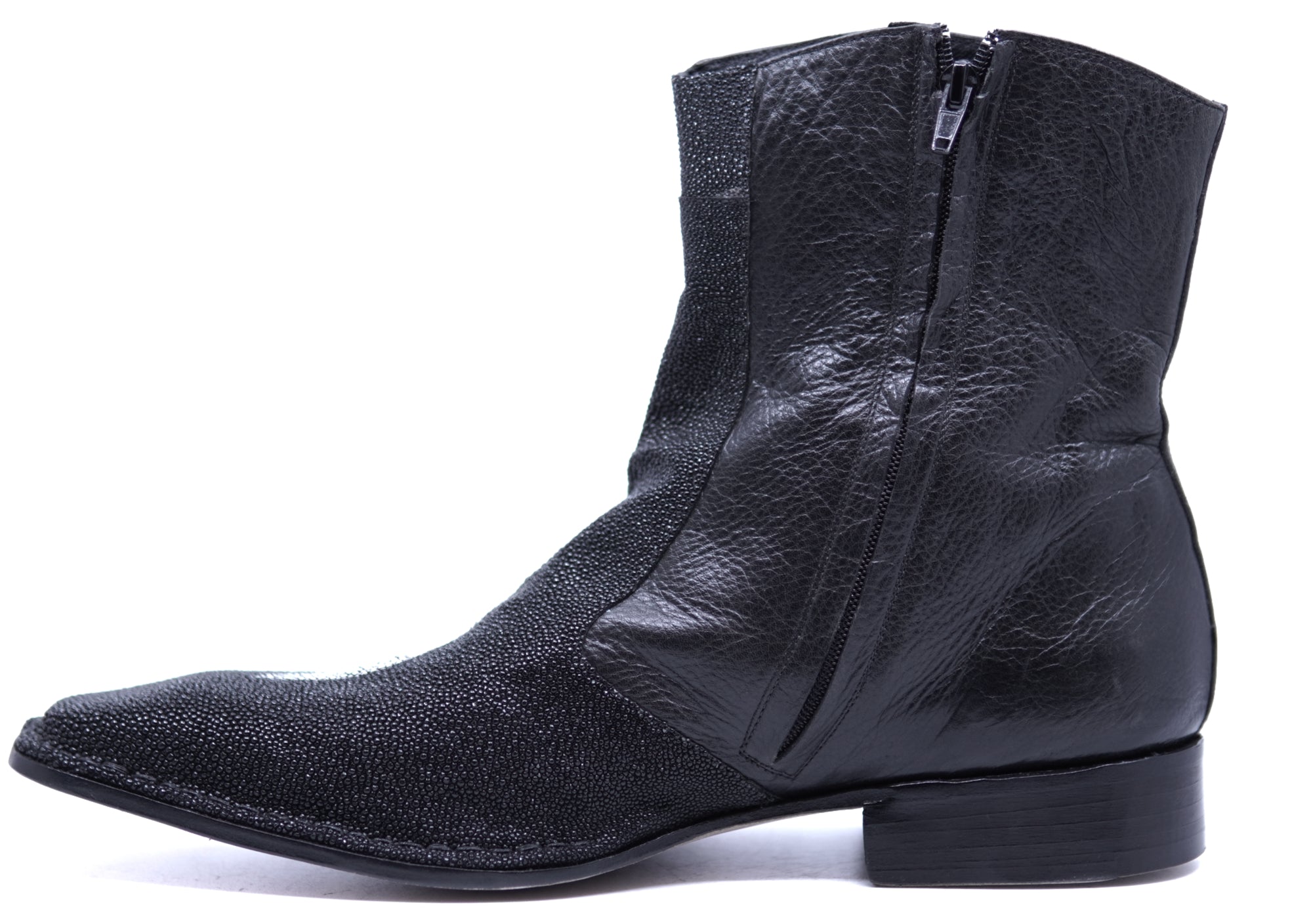 Genuine Stingray & Leather Boot 12-US Men's image 1