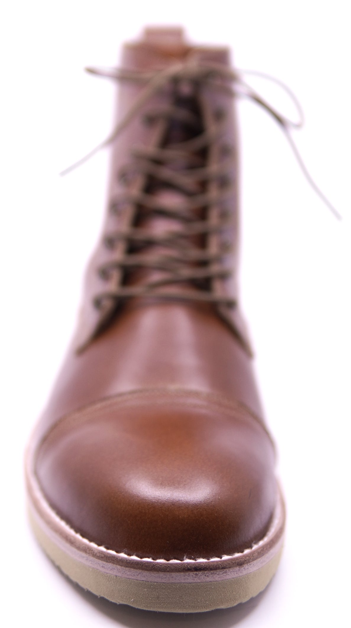 Full Genuine Leather Cap Toe Boots image 3