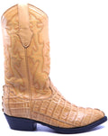 Genuine Caiman Tail Cowboy Boots image 0