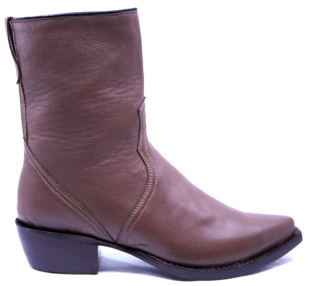Full Leather Zipper Boot image 0