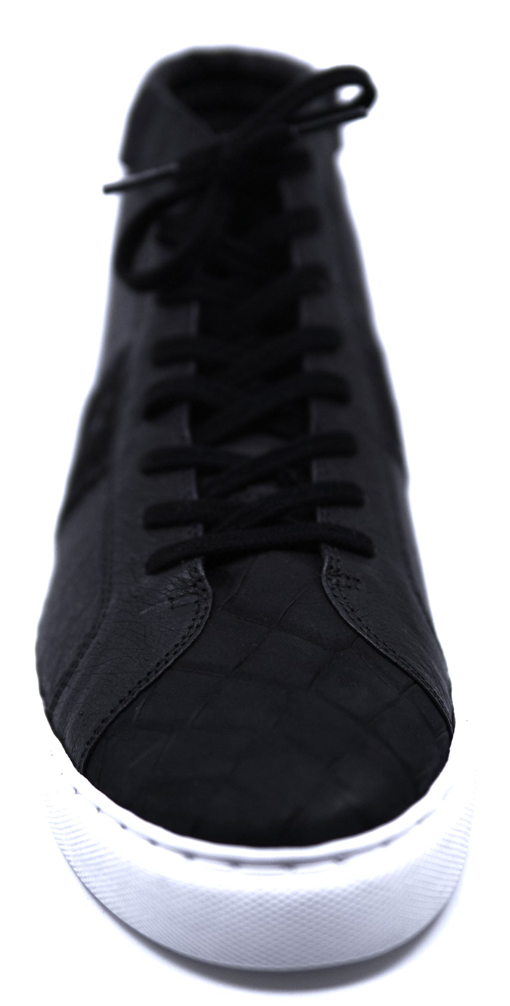Suede Alligator & Leather High Top Sneaker image 3