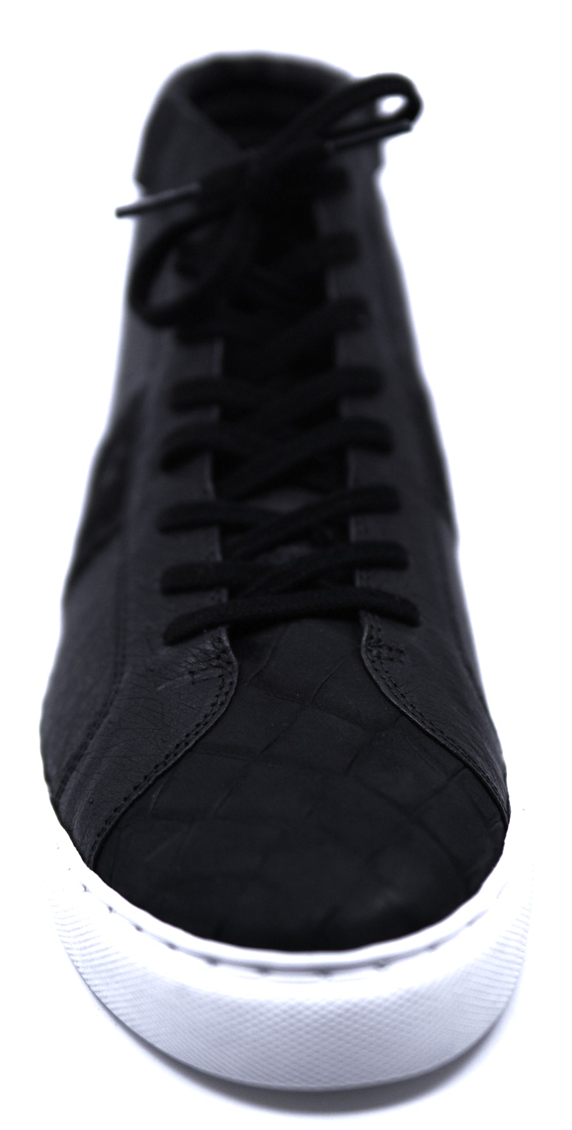 Suede Alligator & Leather High Top Sneaker image 3