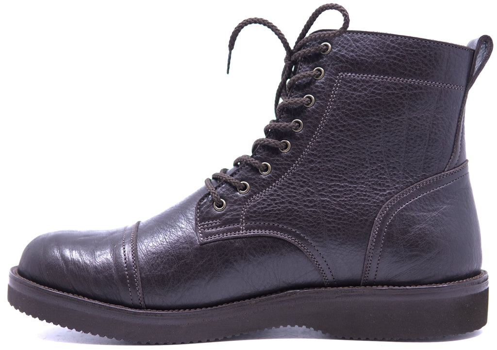 Genuine Leather Cap Toe Boots 10-US Men's image 1