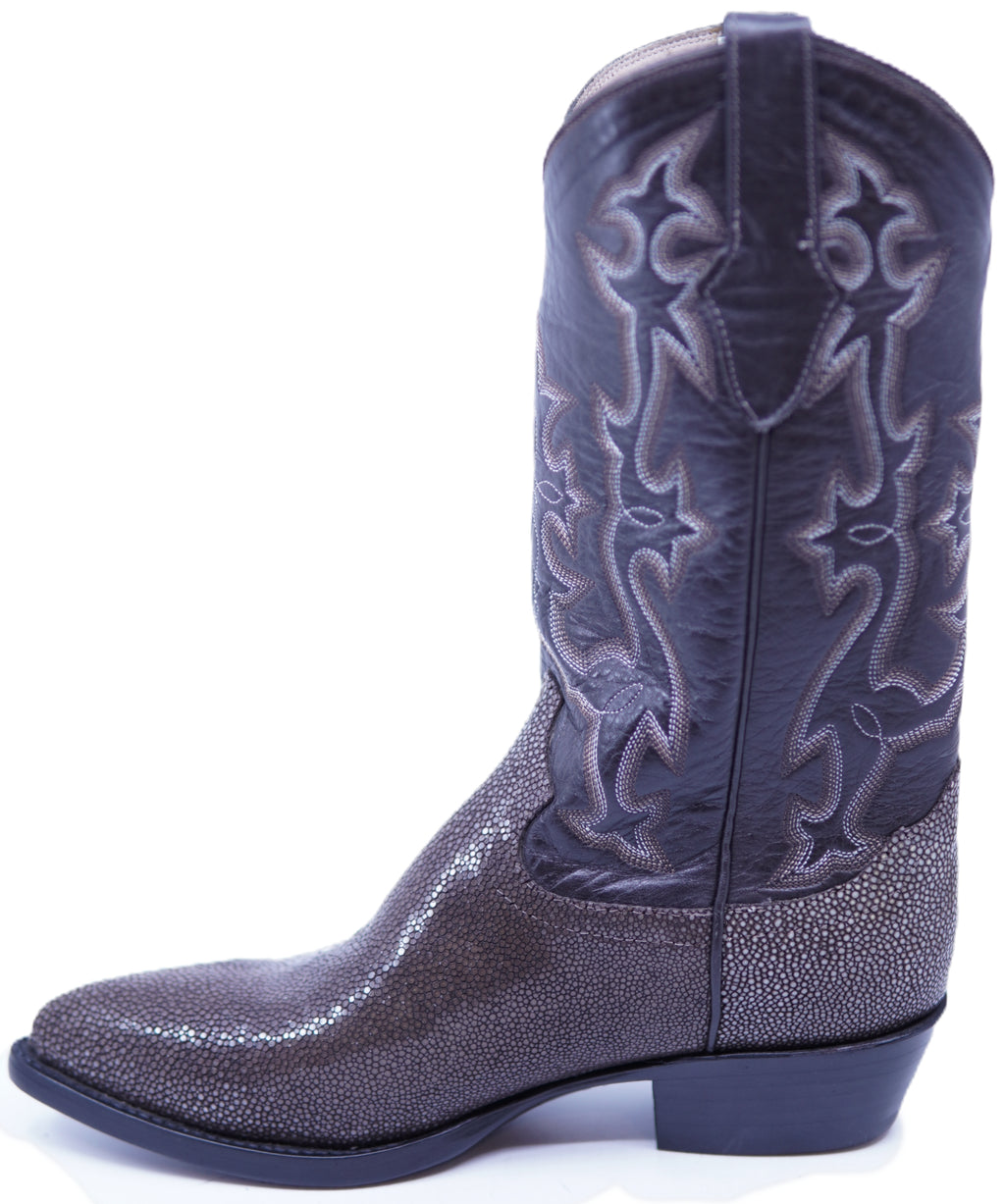 Genuine Brown Stingray Cowboy Boots image 1