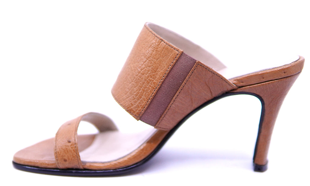 Ostrich Strap Heels US Women's 5.5 image 2