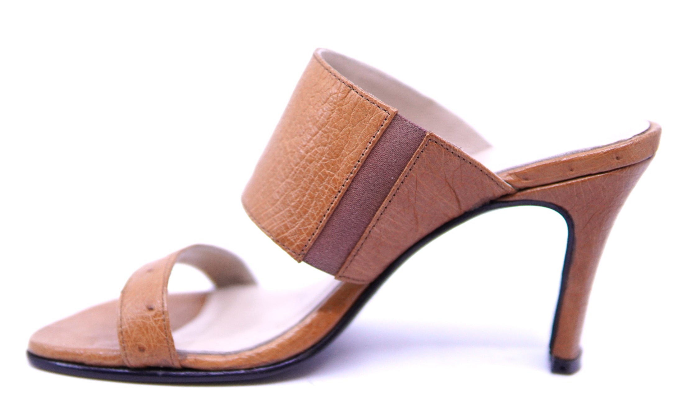 Ostrich Strap Heels US Women's 5.5 image 2