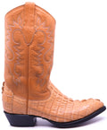 Genuine Caiman Tail Cowboy Boots image 0