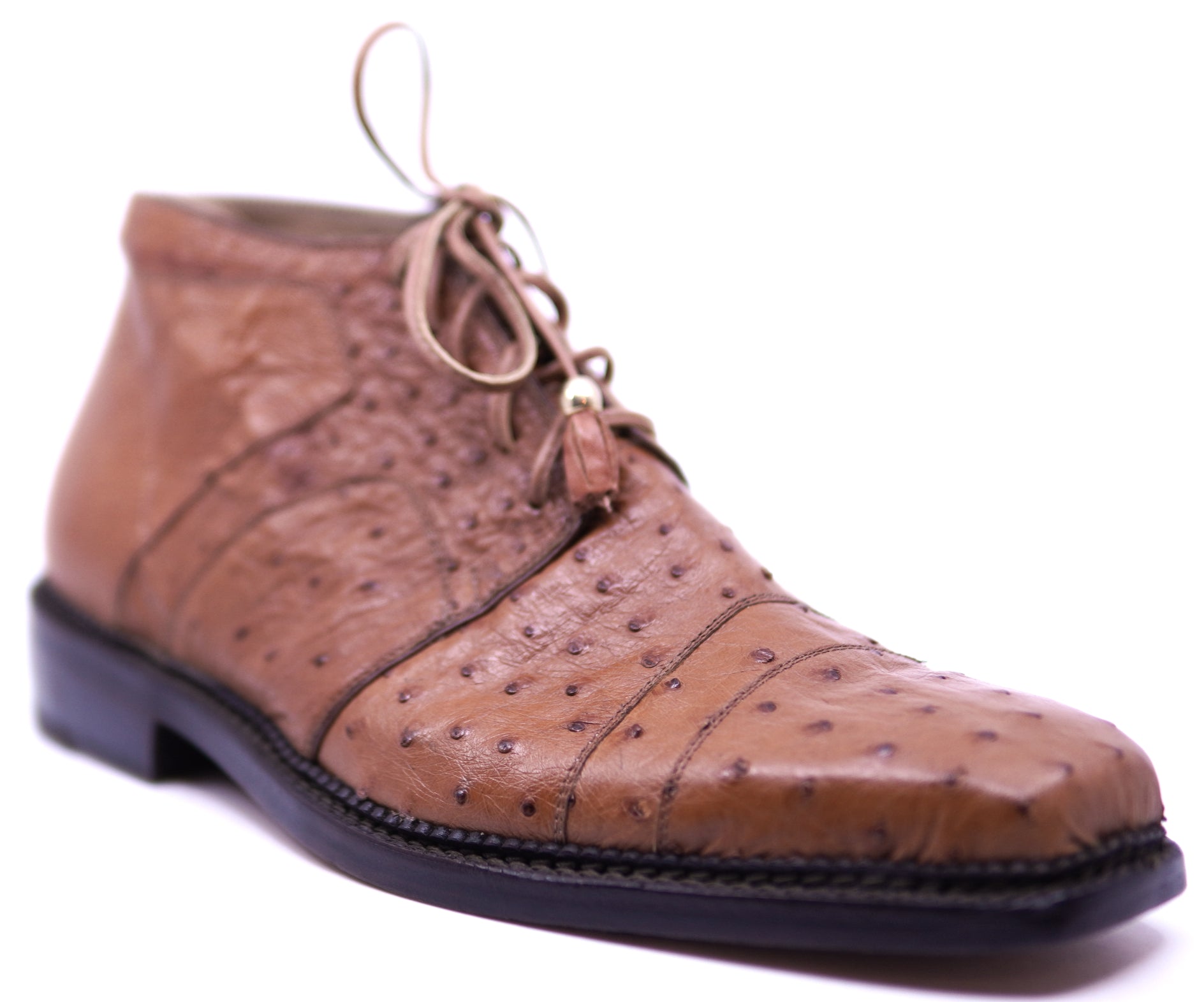 Genuine Ostrich Ankle Boots image 2